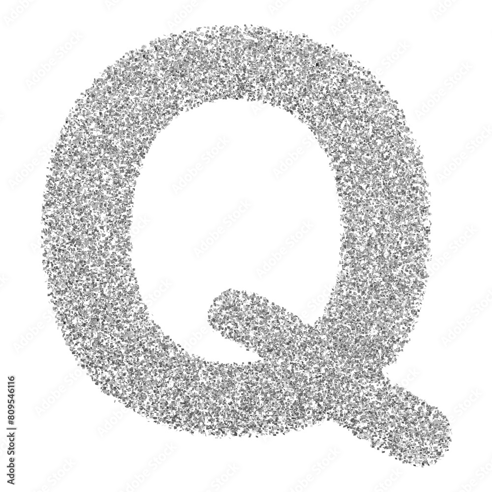 Silver Glitter 3d Font Uppercase . Silver Glitter Letter Q Silver Glitter 3d Font Uppercase . Silver Glitter Letter Q