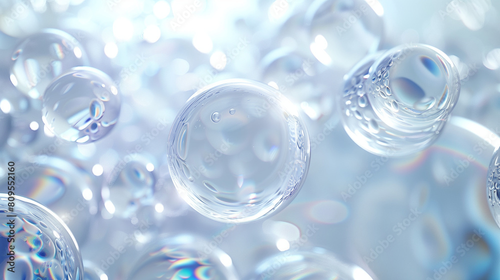 iridescent clear pattern of bubbles with light shining through to create a luminous and delicate appearance. iridescent clear pattern of bubbles with light shining through to create a luminous and delicate appearance.