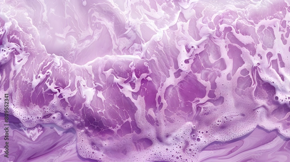 Light Purple Marbled Ocean Waves A Serene Abstract Background for Design