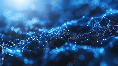 Futuristic high-definition digital fusion, clever integration of artificial intelligence, machine learning, and big data elements in a high-tech style, science, artificial intelligence technology, inn