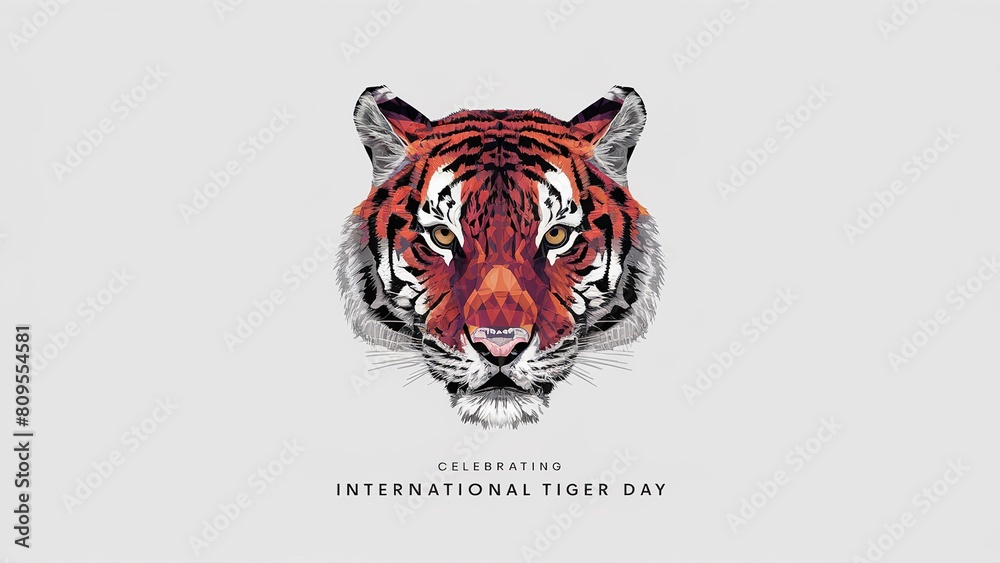International tiger day , Save Tigers. Global Tiger Day,awareness for conservatio. Ai Generated International tiger day , Save Tigers. Global Tiger Day,awareness for conservatio. Ai Generated