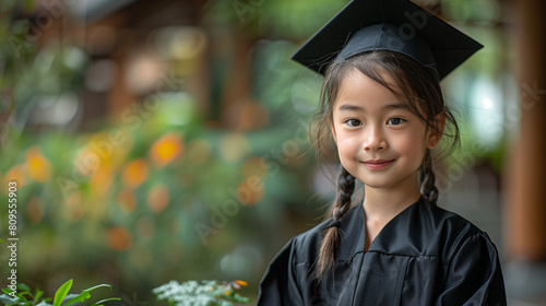 portrait of a child wearing...