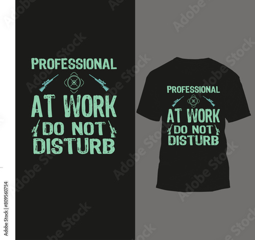 professional at work do not disturb