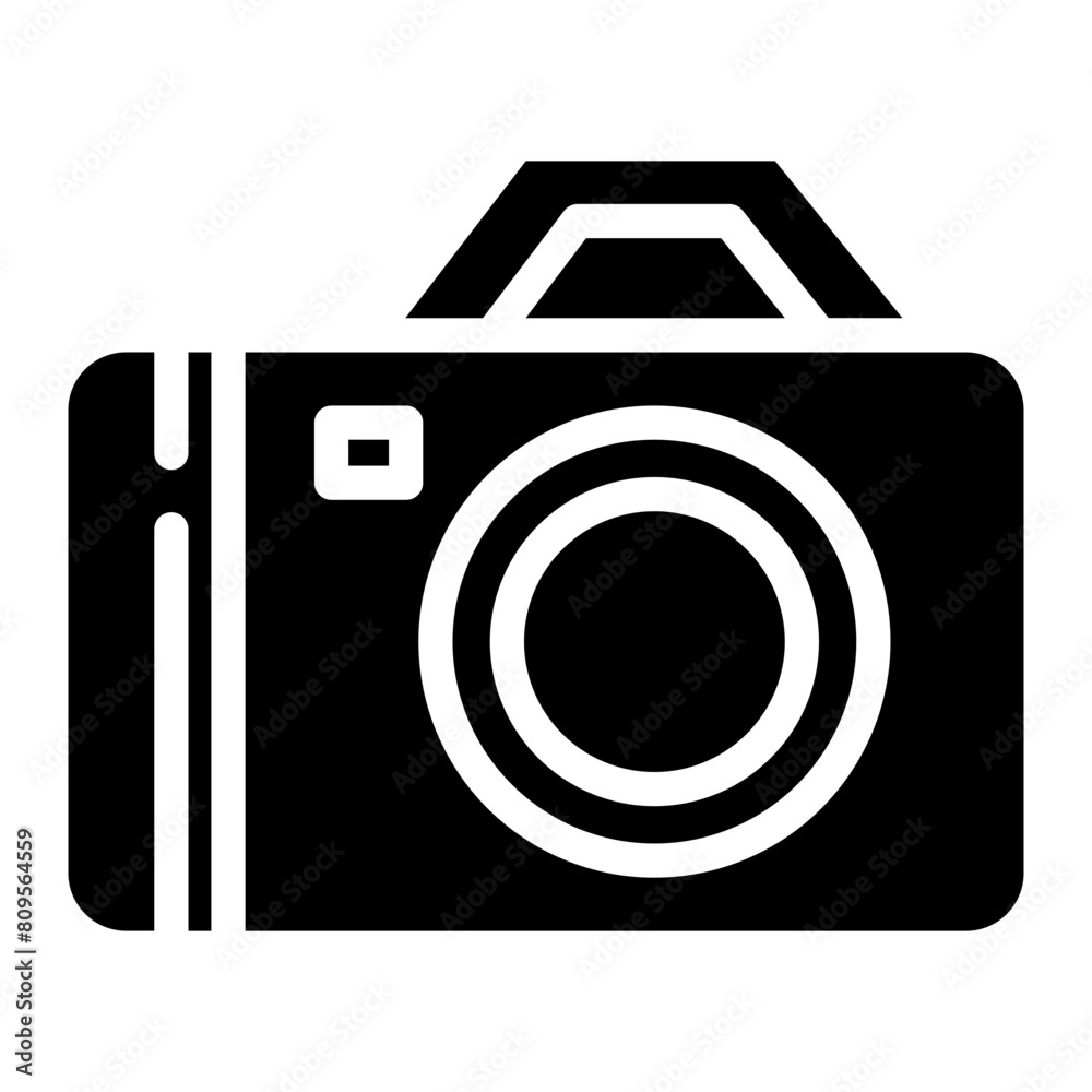 Camera icon. Photo camera icon vector.