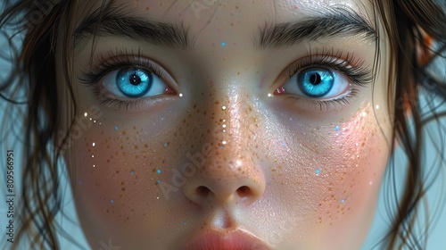 Futuristic high-definition digital fusion, clever integration of artificial intelligence, machine learning, and big data elements in a high-tech style, science, artificial intelligence technology, inn