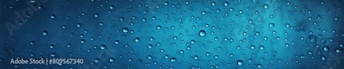  A Background with small large water droplets  creating a rain effect and adding texture to the banner