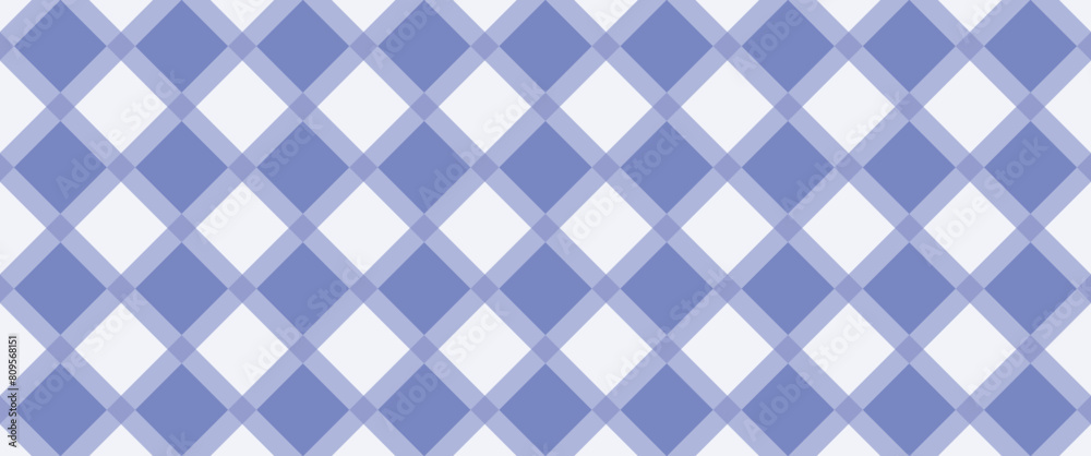 seamless geometric pattern with diamonds, blue fabric pattern on a white background seamless geometric pattern with diamonds, blue fabric pattern on a white background