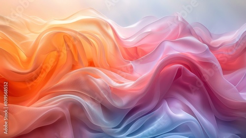 A background depicting a powerful multicolored wave of water. Wavy colored texture