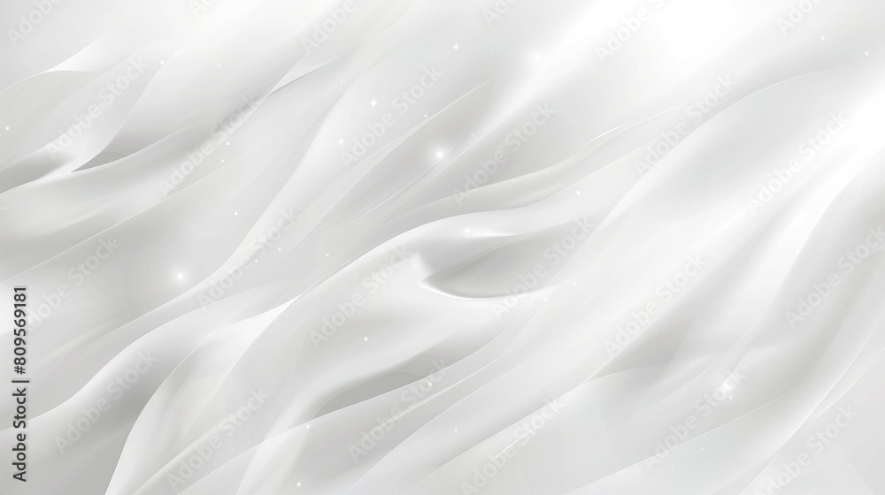 Obraz premium White abstract background with smooth lines. illustration for your design
