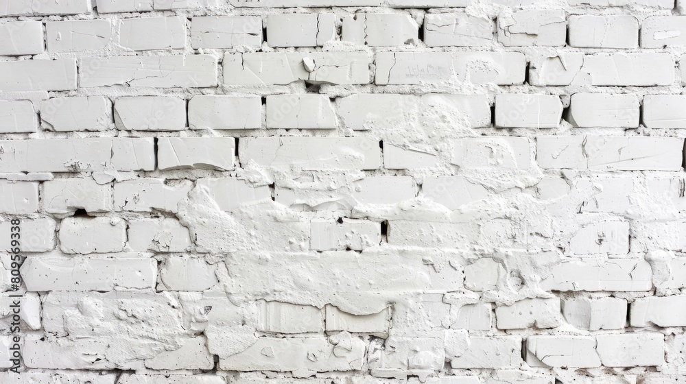 Whitewashed brick wall Whitewashed brick wall