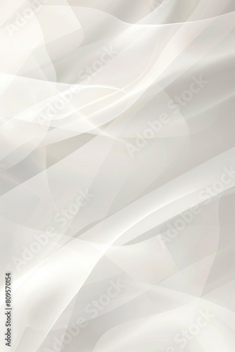 White abstract background with smooth lines. illustration for your design