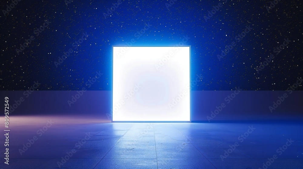 Inspire wonder and awe with this empty frame against a celestial canvas of stars. Inspire wonder and awe with this empty frame against a celestial canvas of stars.