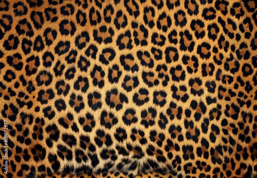  leopard print pattern background  in the style of leopard skin print wallpaper  in the style of animal cheetah fur texture  brown and black