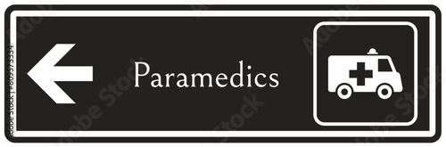 Paramedics sign