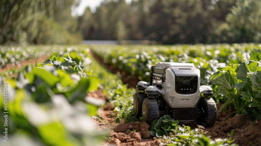 Agricultural Technology Weed Killer Robot imagines AI-powered robots ...