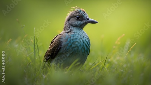 avian on grass