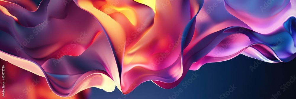 Obraz premium abstract colorful background with some smooth lines in it and some grunge effects