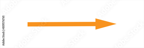 Horizontal dual sided long straight arrow signs. Black, red, stock pointer, direction, position symbol and double arrow icon isolated on white background. Vector graphic illustration. In eps 10