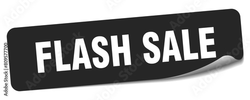 flash sale sticker. flash sale label