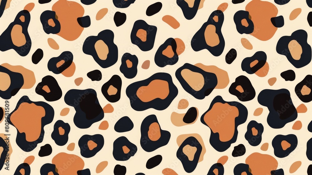 leopard print pattern, seamless repeating pattern design in blush pink and black, graphic leopard print pattern, seamless repeating pattern design in blush pink and black, graphic
