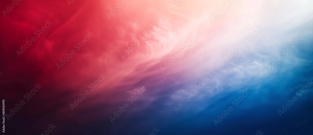 Red, white and blue gradient background, closeup, high resolution, in the style of Canon camera quality, minimalist style, blurred edges, dark tone, bright l Red, white and blue gradient background, closeup, high resolution, in the style of Canon camera quality, minimalist style, blurred edges, dark tone, bright l