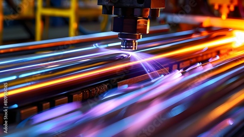 Efficient laser technology for processing stainless steel tubes in sheet metal manufacturing. Concept Laser Cutting, Stainless Steel Tubes, Sheet Metal Manufacturing, Technology, Efficiency