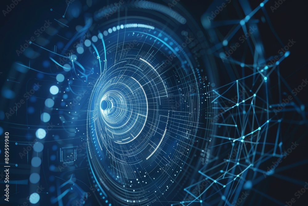 Obraz premium Abstract Technology Background