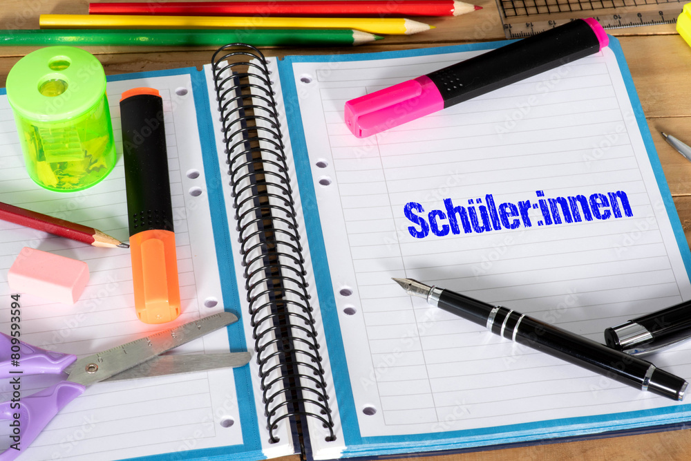 Anwendung der Gendersprache in einer Schule