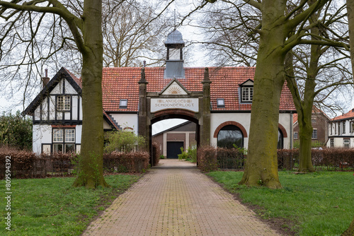 Landgoed Schoonderlogt  near the Gelderland village of Elst. During World War II it served as the headquarters of a US army unit.