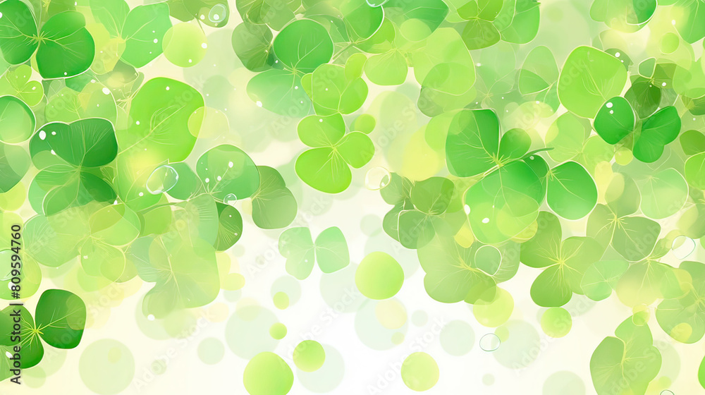 Artistic watercolor illustration of floating green leaves, perfect for fresh and natural themes. Artistic watercolor illustration of floating green leaves, perfect for fresh and natural themes.