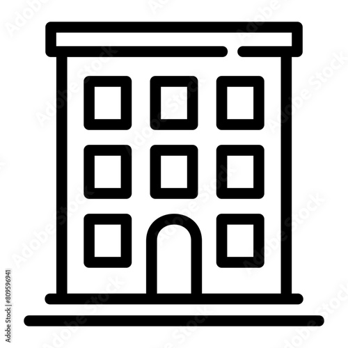 hote outline icon