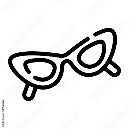 sunglasses outline icon