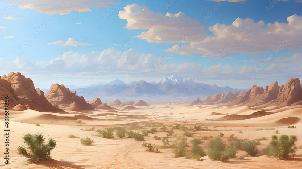 desert scenery featuring desert