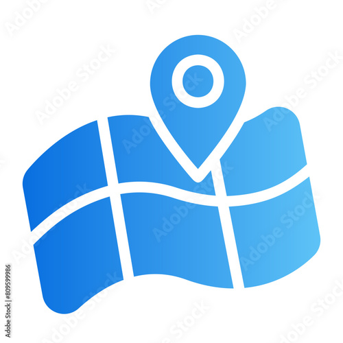 maps gradient icon