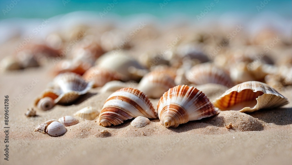 seashell on the beach seashell on the beach