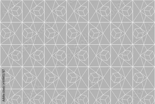 Simplicity of Lines Geometric Patterns Using Line Elements