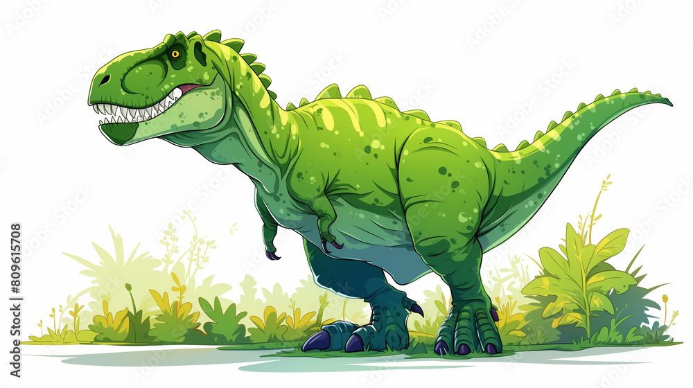 Fototapeta premium dinosaur illustration