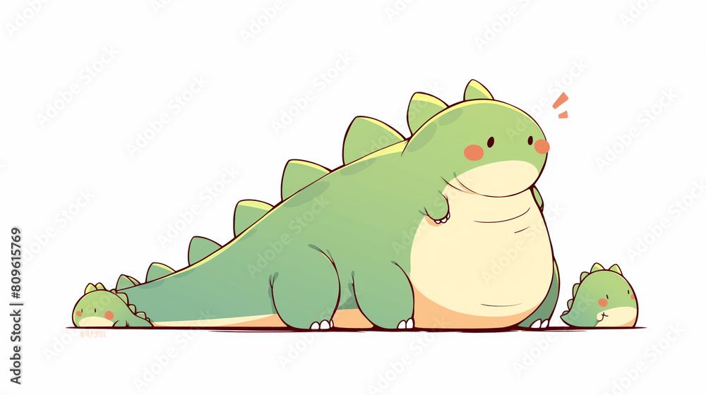 Obraz premium dinosaur illustration