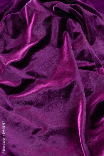 background of beautiful purple velvet