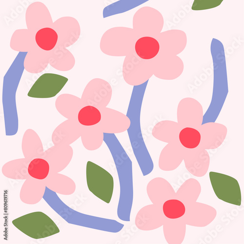 Flawless and Captivating Flower Pattern Design