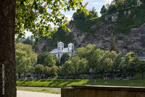 Kirche Sankt Markus in der Altstadt von Salzburg