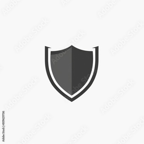 Free Download Black and White Shield Icon or Symbol. - GFXLoad