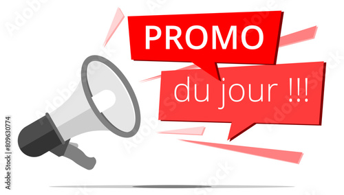 Принти на полотні Mégaphone 3 Soldes - PROMO du jour !!!