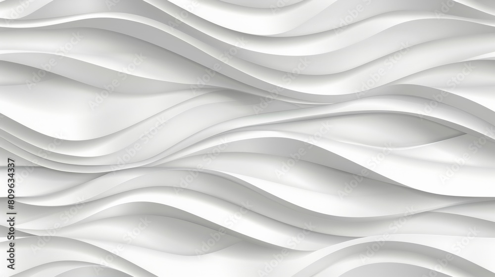 Obraz premium An elegant blue abstract background with soft flowing waves reminiscent of luxurious fabric
