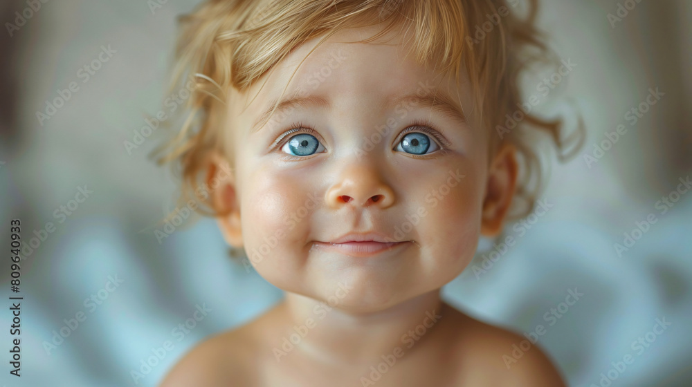 Cute smiling adorable white caucasian baby girl. Beauty, studio, portrait, little.
Cute smiling adorable white caucasian baby girl. Beauty, studio, portrait, little.