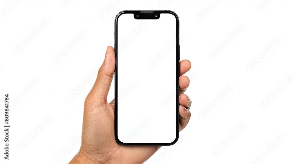 Hand holding smartphone. Perfect for mobile phone app or website design. Hand holding smartphone. Perfect for mobile phone app or website design.