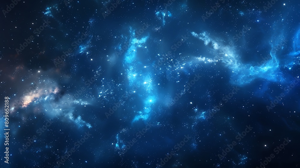 Night Sky with Stars and soft Milky Way Universe as Background Night Sky with Stars and soft Milky Way Universe as Background
