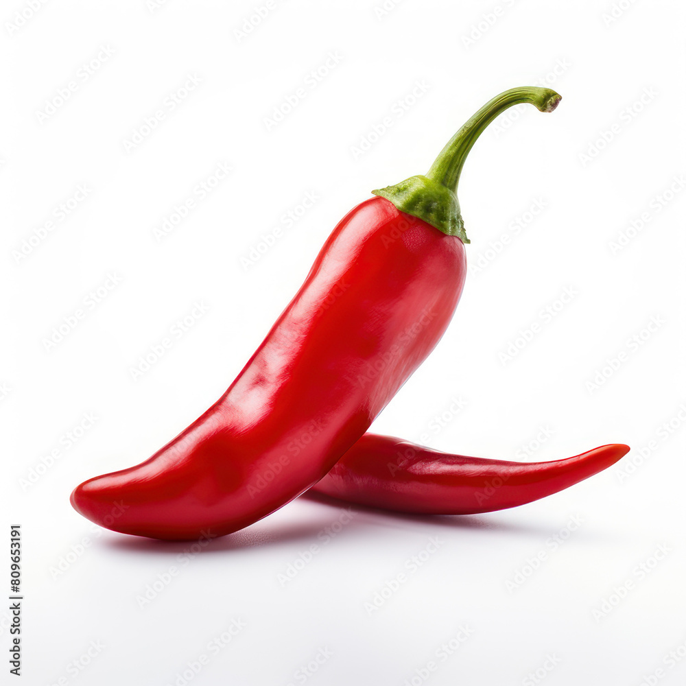 chilli isolated on white background chilli isolated on white background