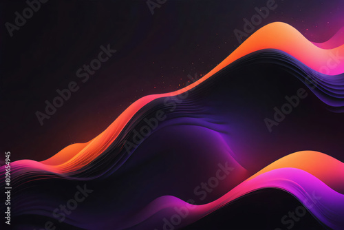 Abstract grainy gradient background glowing color