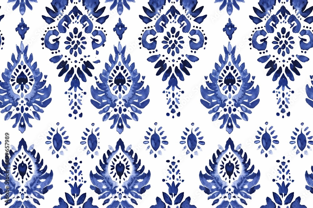 Blue and White Seamless Pattern
Blue and White Seamless Pattern